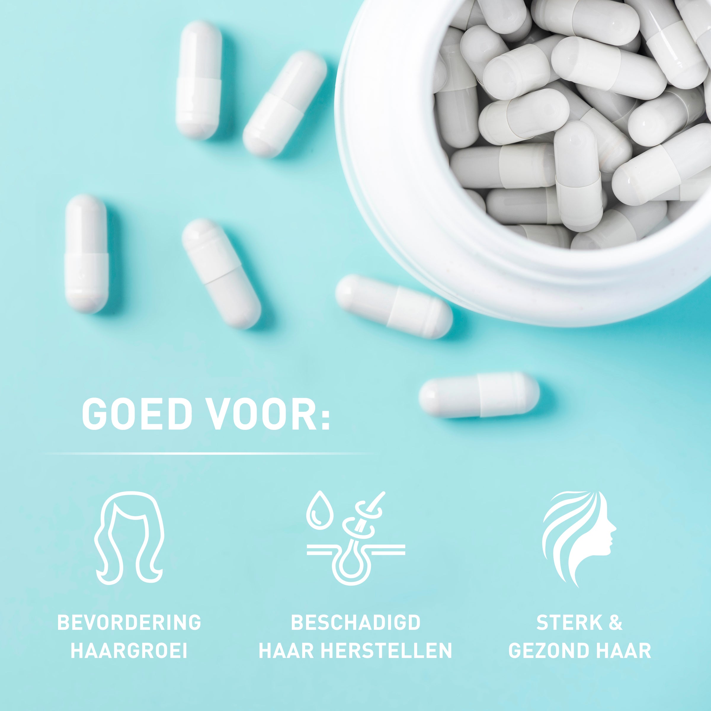 VOLLERE EN LANGERE HAREN MET MUU'MUU HAARVITAMINES