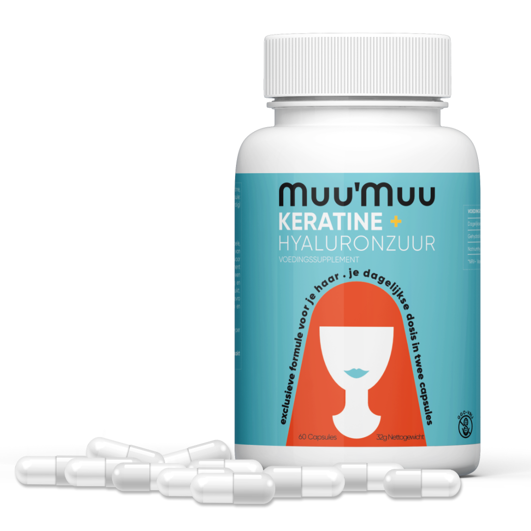 VOLLERE EN LANGERE HAREN MET MUU'MUU HAARVITAMINES