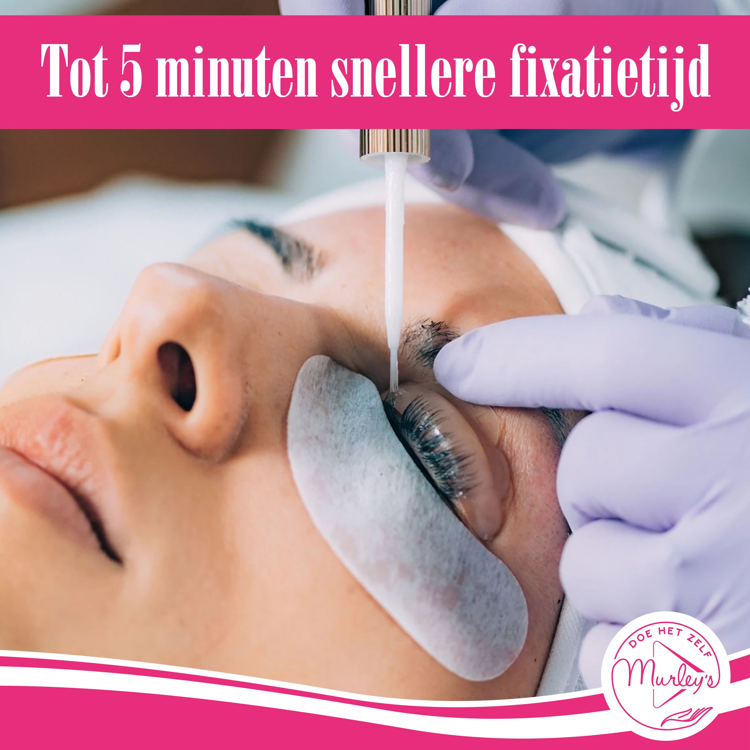 MURLEY’S PRO WIMPERLIFTING SET VOOR GEKRULDE WIMPERS - SNEL RESULTAAT