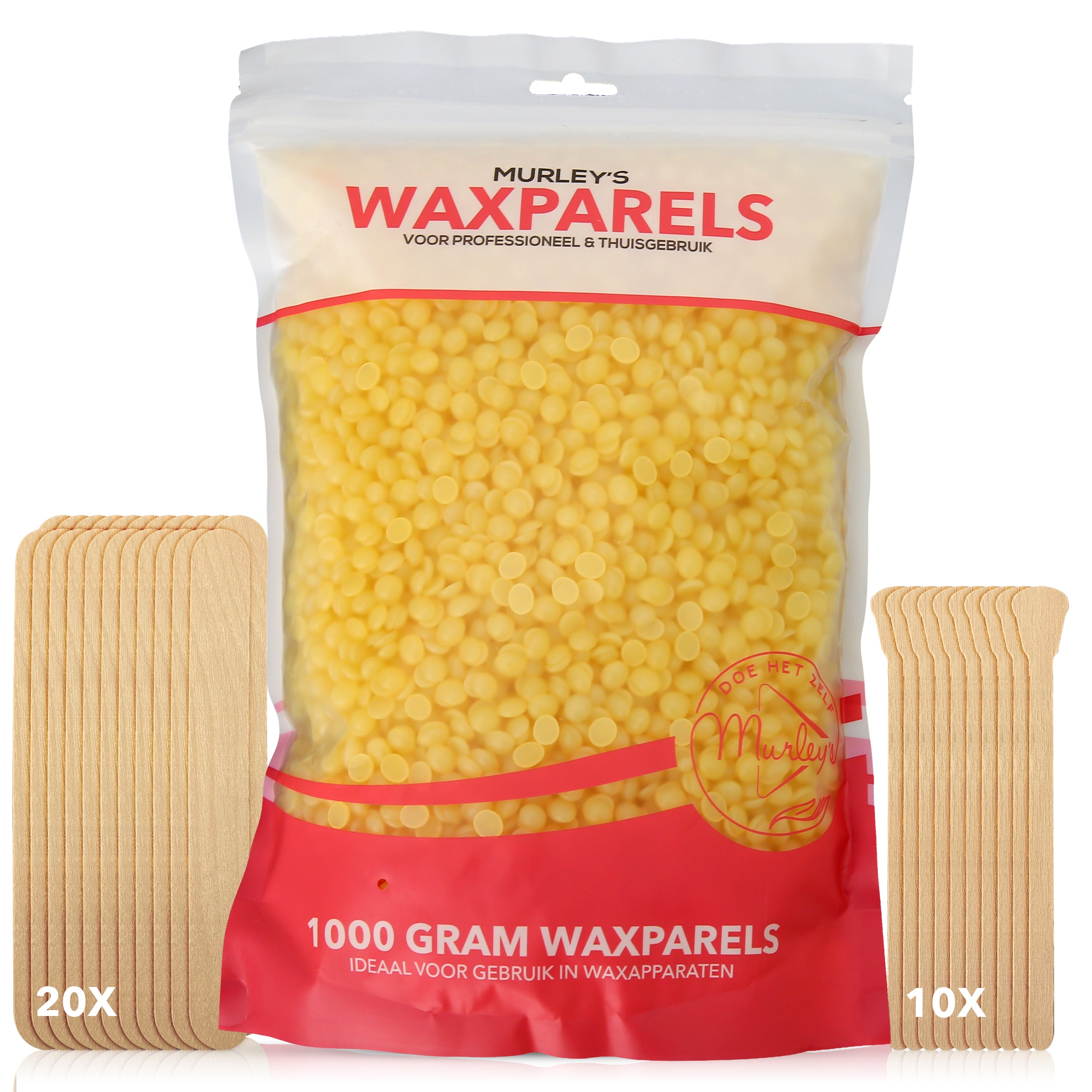 HAARVRIJ LICHAAM MET DEZE COMPLETE WAX SET 1000 - KNOP MENU